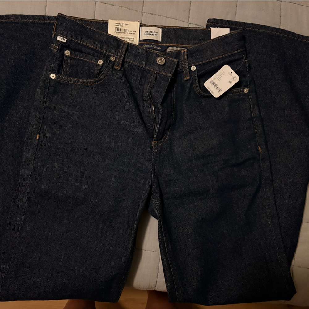 Citizens Of Humanity dark wash flare jeans